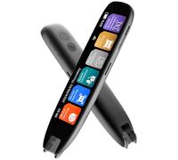 S65 Pro Translation Pen Scanner, 142 Languages Text to Speech Scan Reader Device with 3.7" Touch Screen, WiFi BT Online Translation, Voice Recorder MP3 Player for Language Learning