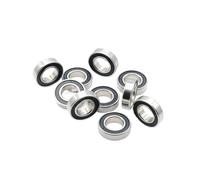 S6800-2RS Stainless Bearing 10 * 19 * 5 mm (1 PC) ABEC-7 6800 RS Bicycle Hub Front Rear Hubs Wheel Ceramic Balls Bearings