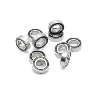 S687RS Bearing 7x14x5 Mm 440C Roller Stainless Steel S687 RS S687 2RS Ball Bearings 5PCS(S687RSW4 7X14X4)