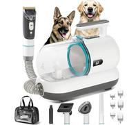 S7 High-Suction Dog Grooming Vacuum for Small & Medium Dogs, Compact Hair Collection System for Regular Trimming & Maintenance, Strong Suction, Low-Mess Indoor Grooming