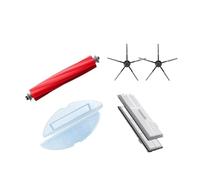 S7 S70 S75 S7Max T7S Main Brush Washable Hepa Filter Side Brush Mop Cloth Robot Vacuum Cleaner Accessories (Color : Black 7pcs)