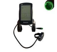 S700 Ourmeter Ebike Display Electric Bike LED Display 5 Pin Male Waterproof Connector UART No. 2 Protocol E-Bike 36V 48V Ebike Cycling Computer Display Conversion for Electric Scooter 2hao Protocol