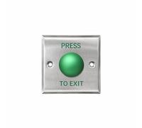 S86 NO/NC/COM Door Release Switch, Stainless Steel Push-to-Exit Door Switch DC 12-30V Push-to-Exit Button for Commercial & Residential Buildings