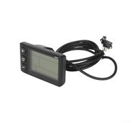 S866 LCD Display 7-Pin E-Bike Dashboard Meter | Real-time speed, trip mileage, total distance, assist level, fault for code monitoring
