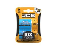 S8811 JCB D Size Ultra Alkaline Batteries - Pack of 2
