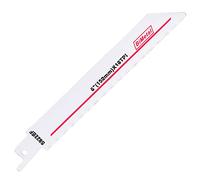 S922EF 18TPI BIM Jig Saw Blade 6'' for Cutting Wood Plastic Pipe Metal Reciprocating Saw Blade,2pcs(1pc)