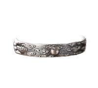 S925 Silver Vintage Bracelet For Women Men Cloud Relief National Wind Opening Simple And Chinese Style Personality Creative Beautiful Charm Gift
