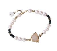 S925 Silver Vintage Bracelet For Women Men String Pearl Jade Butterfly Simple And Chinese Style Personality Creative Beautiful Charm Gift