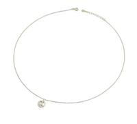 S925 Small Airplane Necklace Female Clavicle Chain Frigid Style Rose