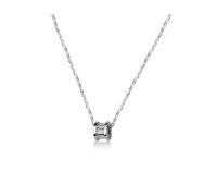 S925 Sterling Silver Cross-Border Small Waist Fashion Version of The ins Necklace Female Pendant