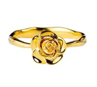 S925 Sterling Silver Rose Flower Ring Personalized Valentine's Day Holiday Women Birthday Party Light Luxury Gift
