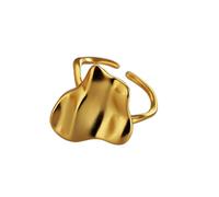 S925 Sterling Silver Vintage Adjustable Irregular Rings Unisex Minimalist Bar Geometric Tin Foil Pattern Wrinkle Texture Jeweler Gifts With Gift Box