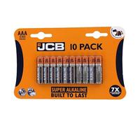 S9683 JCB AAA Super Alkaline Batteries - Pack of 10