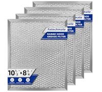 S97006931 Range Hood Filter Compatible with Br-oan Nu-tone BP29 NY NV Series Range Hood 97006931 Aluminum Filter Replace 1172137, 5-3078, 88150, 99010121-10.5 x 8.75in - 4 PACK