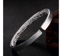 S999 Pure Female Open Bangle Jewelry birthday gift Women's Bracelets