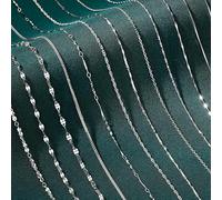 S999 sterling silver necklace women's light luxury high-end sweater chain pendant niche Korean retro simple sterling silver clavicle chain