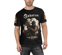 Sa*b-a?ton Band Men's Shirt - Classic Rock Band Print T-Shirt Heavy Metal Short-Sleeved Tshirt for Daily wear, Music Festivals, Fan Gifts XL