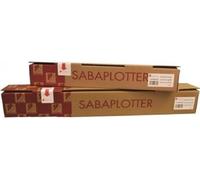 Sa.Ba.Cart 17361005050USB80 Plotter Roll A1 Matte Inkjet Paper, 610 mm x 50 m Hole 50, 80 g/m²