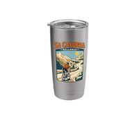 Sa Calobra Mallorca Cycling Climb Majorca Cyclist Stainless Steel Insulated Tumbler