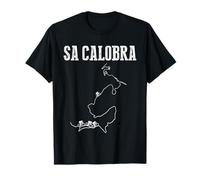 Sa Calobra serpentines on Mallorca cycling design T-Shirt