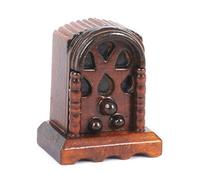 Sa-Dollshouse D1526 Radio 1930 Wood, for Doll's House 1:12 Scale