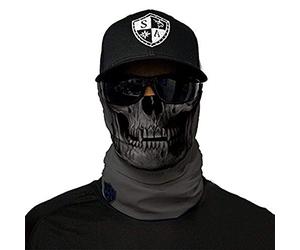 SA Fishing Face Shield Neck Scarf - Many Different Designs - Multifunctional Protective Mask Skull Face Mask Balaclava Bandana for Ski Motorcycle Biker