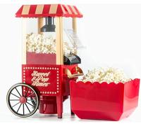SA Products Carnival Popcorn Maker - Nostalgia Popcorn Maker Machine - Movie Night Hot Air Popcorn Maker - Vintage Popcorn Maker Machine - Home Made Healthy Popcorn Maker