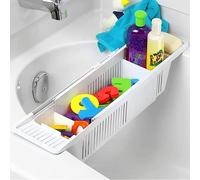 SA PRODUCTS Toy Organizer and Storage - Ultimate Bathroom Storage - Heavy Duty Bathtub Tray - Extra Grip Handles