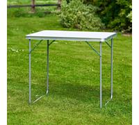 Sa Products Utility - 2.6Ft Portable Foldable Table For Camping, Party & Picnic
