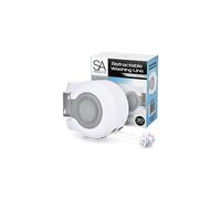 SA Products Wall Mounted Twin Cable Retractable Washing Line - 30m Long Clothes Line - Extendable Laundry Drying String Line Heavy-Duty Plastic &