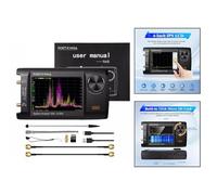SA5 Handheld Spectrum Analyzer, 100K-5.3GHz Signal Generator with 4" IPS LCD, 5000mAh Battery, 20dB LNA, USB-C PC Control for RF Testing