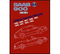 Saab 900 16 Valve 1985-1993 Official Service Manual: Including 1994 Convertible