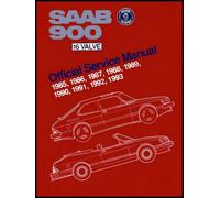 Saab 900 16 Valve 1985-1993 Official Service Manual: Including 1994 Convertible