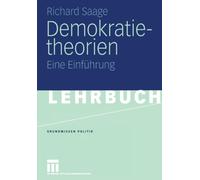 Saage - Demokratietheorien - New paperback or softback - 18 - X555z