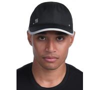 SAAKA Lightweight Sport Hat for Men. Fast Drying, Stays Cools. Best for Running, Tennis, Golf & Working Out. - Black - One Size