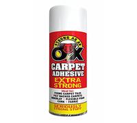 SAAO Heavy Duty Extra Strong as an OX Spray Adhesive Glue for Foam Carpet Vinyl Cardboard foil Card Paper Leather Craft Fabric & Man More - 500ml (1)