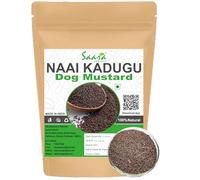 Saara HERBAL FRESH Naai Kadugu, 300g | Dog Mustard | Traduzione Automatica | Erucastrum Gallicum | Helps in cleansing the body(Pack of 3 X 100gm)