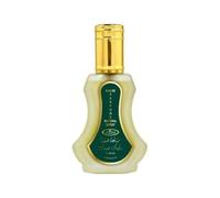 SAAT SAFA - 35ml Perfume Spray by Al Rehab intoxicating earthy scent that is composed of agarwood (oud), amber, moss, saffron, rose, patchouli, musk, jasmine and citruses.