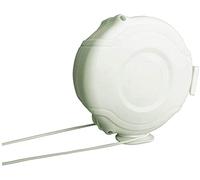 SaatSaa 26m Wall Mounted Double Retractable Washing Line, Extendable Washing Line Outdoor, Washing Line Reel Retractable, Outdoor Adjustable Retracting Line, Clothes Line Garden