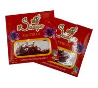 Saaye Saffron 1g | Grade 1 Certified | Pure & Natural All-Red Filaments | Saffron Threads | Premium Quality for Tea, Paella, Rice & Desserts