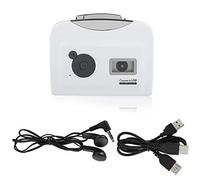 SAAZKPNCZ Portable Cassette Tape to MP3 Con, USB Flash Drive o ight Music Player with Headphone Jack, Converts Tapes to MP3 Format for Computer, Player, Ser