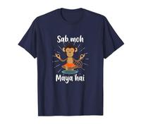 Sab Moh Maya Hai Hindi Meditation Desi T-Shirt