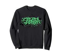 SABABA Cool Graphic Graffiti Sweatshirt