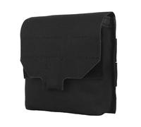 SABADO Tactical Mini Molle Utility Pouch Essential Medical IFAK Pouch General Purpose Micro GP Pouch Flashlight Earplug Holder EDC Gear(Black)