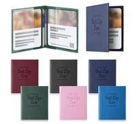 Sabary 6 Pcs Mini New Tract Holder Set for Ministry Gospel Leaflet Storage Bag, Mini Field Service Organizer, Witness Ministry Supplies Gift for Trailblazer (Mixed Color)