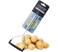 Sabatier Professional Nylon Potato Masher - by Taylors Eye Witness. Anti-Scratch for Non-Stick Pans. Dishwasher Safe. Stainless Steel Core and Handle. Wide Mashing Plate. 25 Year Guarantee.