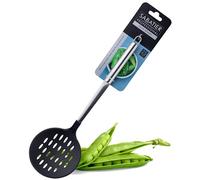 Sabatier Professional Nylon Skimmer - by Taylors Eye Witness. Anti-Scratch for Non-Stick Pans. Dishwasher Safe. Stainless Steel Core and Handle. 25 Year Guarantee. Large Slotted Spoon.