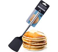 Sabatier Professional Nylon Turner/Spatula - by Taylors Eye Witness. Non-Scratch Head for Non-Stick Pans. Stainless Steel Construction & Handle. Burger Flipper/Fried Egg Turner. 25 Year Guarantee.
