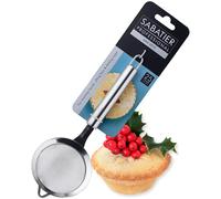 Sabatier Professional Stainless Steel Mini Sieve - by Taylors Eye Witness. Small fine mesh Strainer/Drainer. Dishwasher Safe. Ideal for Sifting Flour, Dusting Sugar, Straining Tea. 25 Year Guarantee.