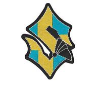 Sabaton Blue Yellow Power Metal Band Patch Badge Embroidered Iron on Applique Souvenir Accessory